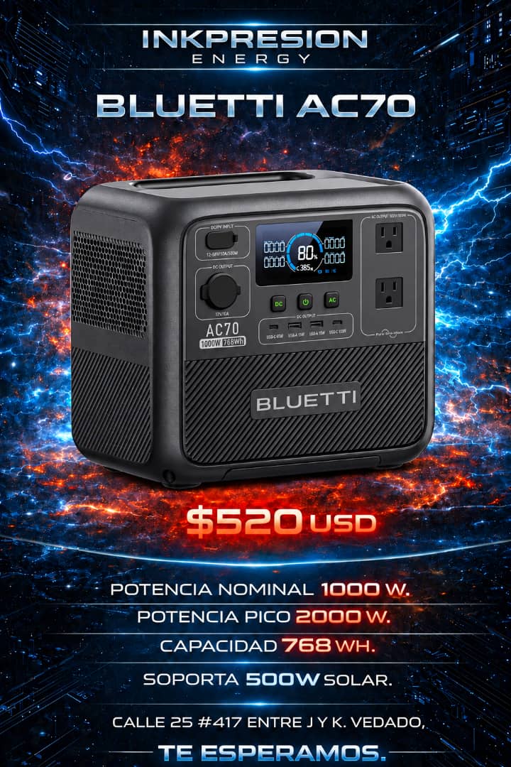 Bluetti AC70
