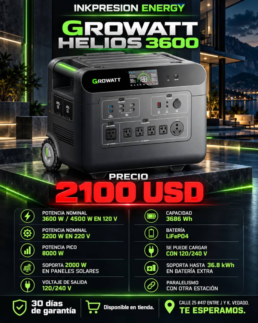 Growatt Helios 3600